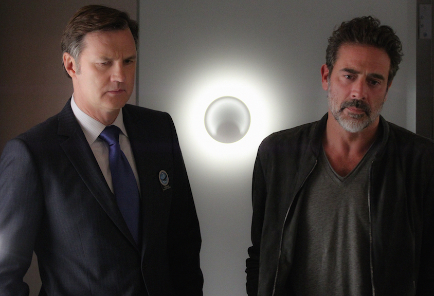 David Morrissey as Tobias Shepherd and Jeffrey Dean Morgan as JD Richter.