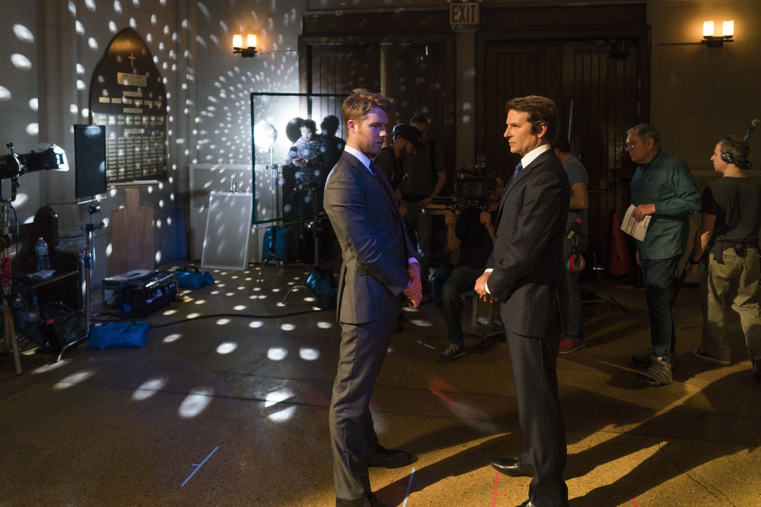 When The Cameras Stop: Bradley Cooper And Jake McDorman On The Limitless Set