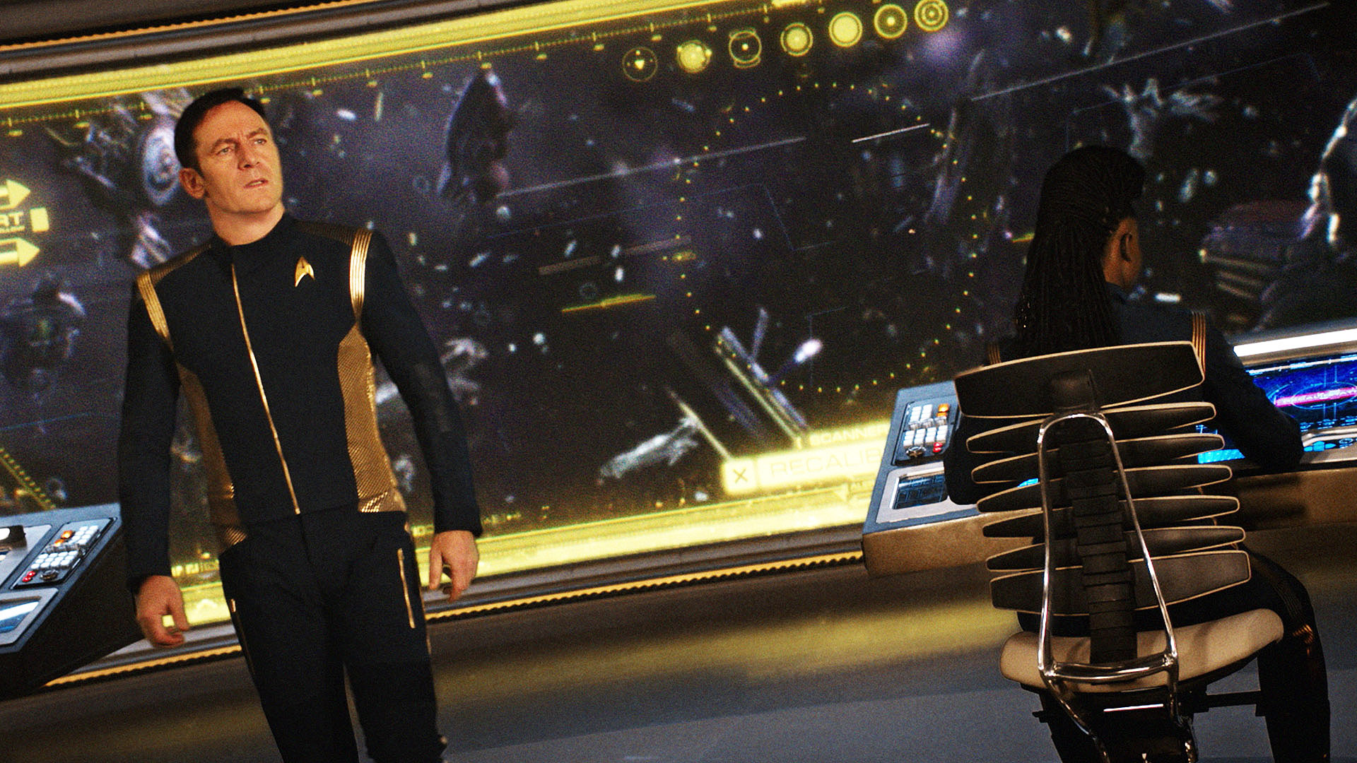 Captain Gabriel Lorca (Jason Isaacs)