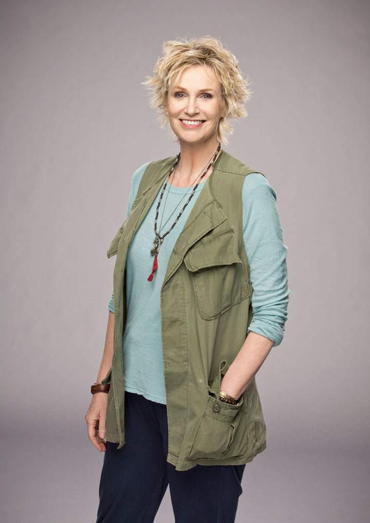 1. Jane Lynch as our guardian angel? Yes, please!