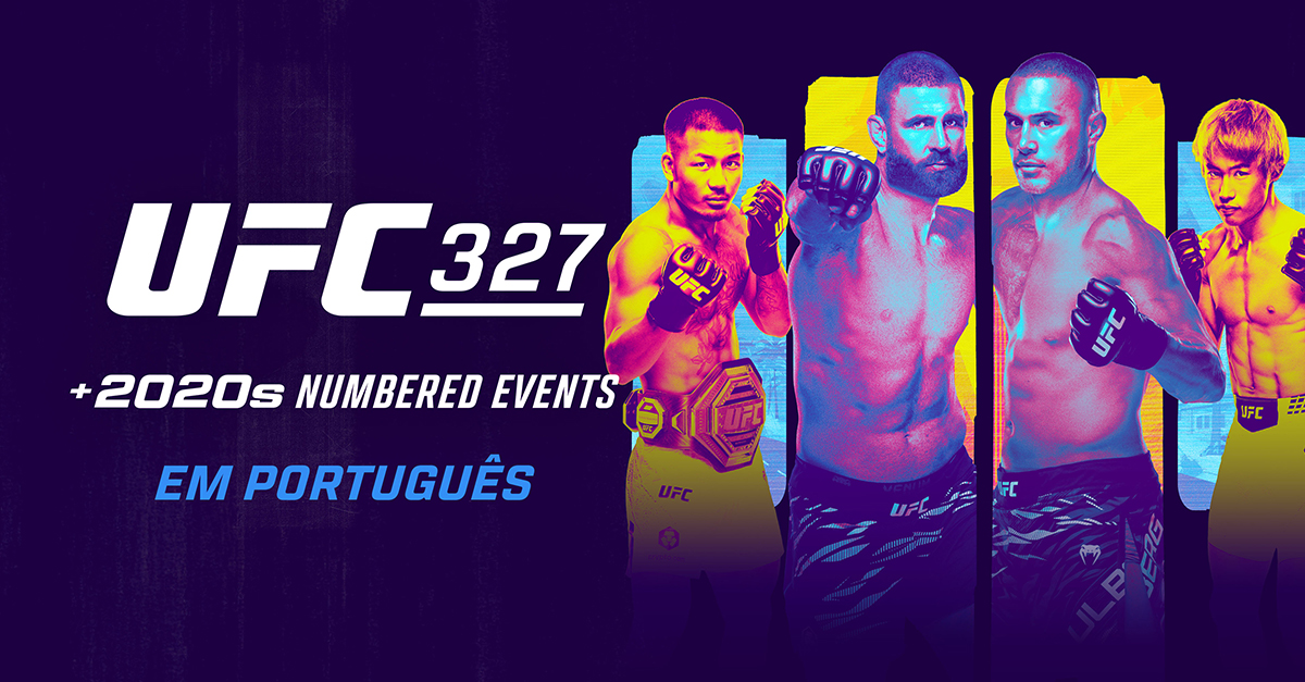 Assista ao vivo às lutas dos Eventos Numerados do UFC em português no ...