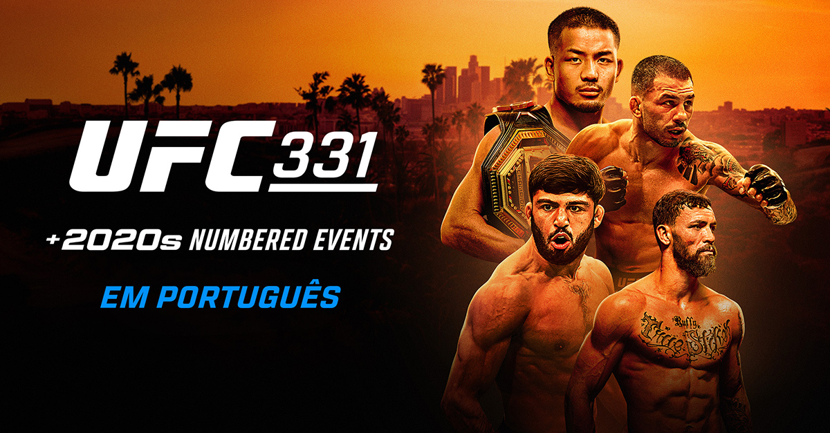 Imagem ilustrativa sobre UFC 331 ao vivo: Pantoja encara Ruffy às 23h05 e saiba onde assistir