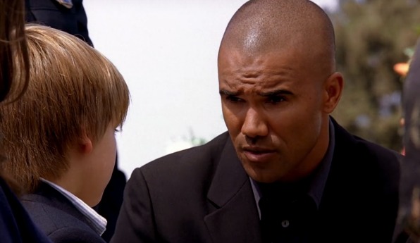 13. When he comforted a little boy that lost his father in the line of duty.