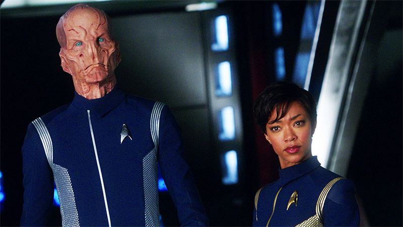 It's A Fight-Or-Flight Universe For Lieutenant Saru On Star Trek: Discovery