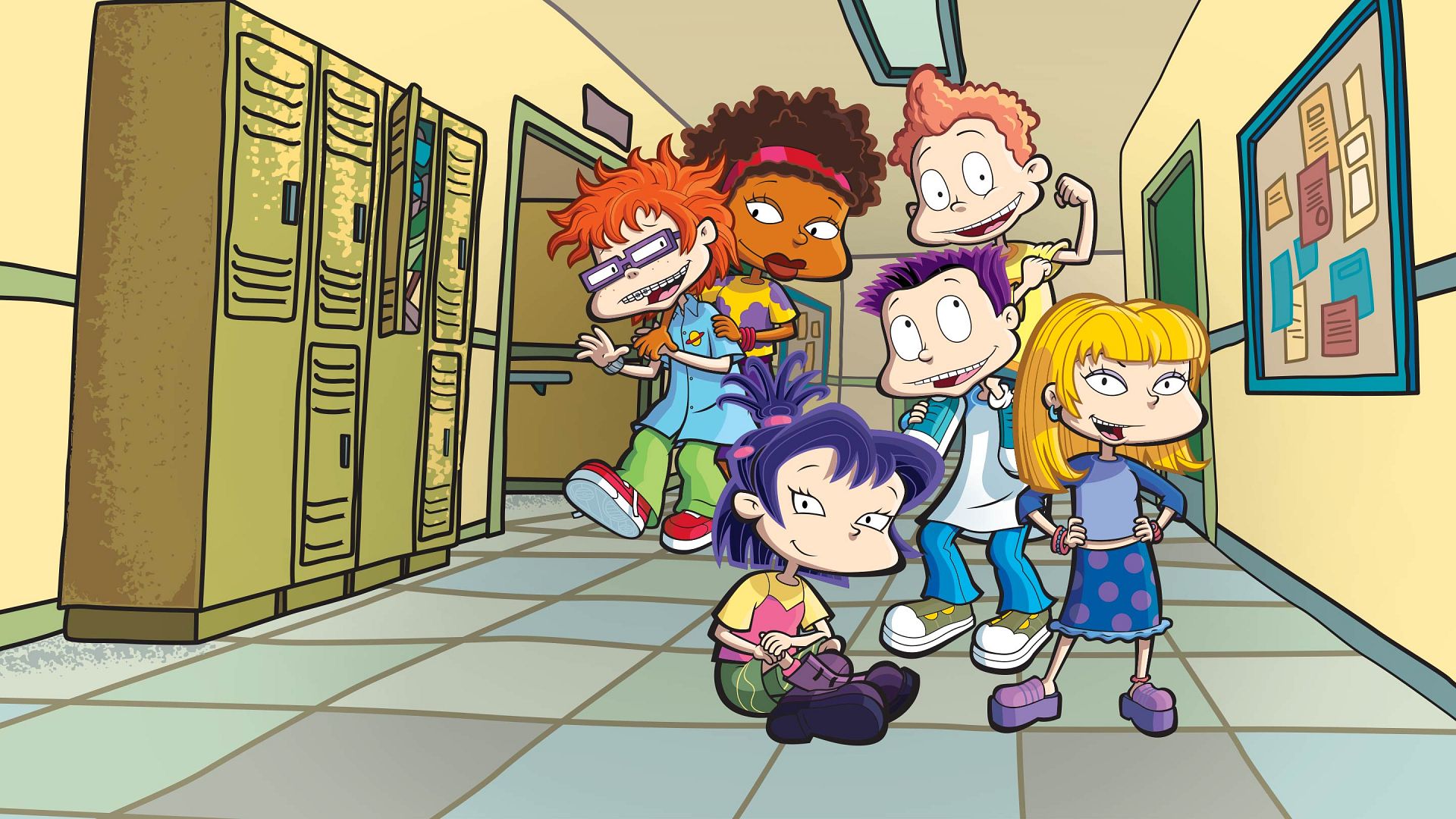 watch rugrats all grown up.