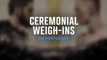 UFC 330: Ceremonial Weigh-In em Português