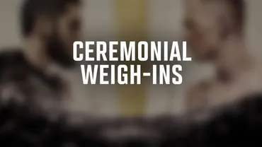 UFC 330: Ceremonial Weigh-In