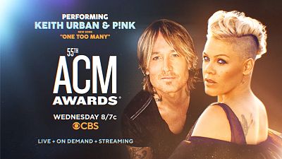 Keith Urban And Pink Join 2020 ACM Awards For 'One Too Many' Television Premiere