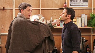 Mark Feuerstein And Michael Showalter Have A Wet Hot Reunion On 9JKL