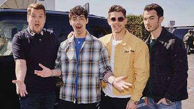 Jonas Brothers Reunite For A Full-Week Residency On Late Late Show