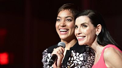 23 Adorable Photos From The Good Wife Wrap Party