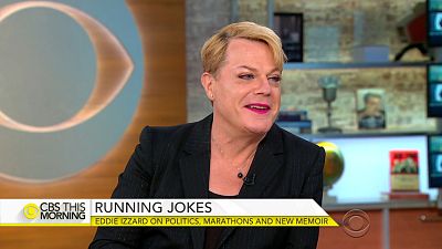 Comedian Eddie Izzard on new book, activism & plans to run for office